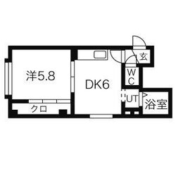 ハーベスト栄通の物件間取画像